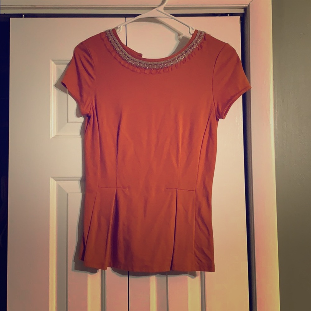 Burnt orange top